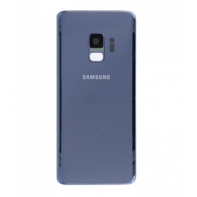 Samsung G960F Galaxy S9 aizmugurējais baterijas vāciņš zils (Coral Blue) (lietots grade B, oriģināls)