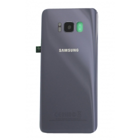 Samsung G950F Galaxy S8 aizmugurējais baterijas vāciņš violetinė (Orchid grey) (lietots grade A, oriģināls)