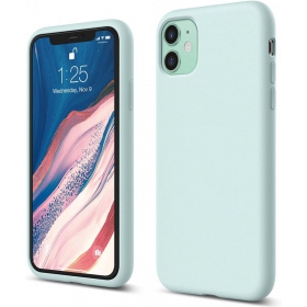 Maciņš Liquid Silicone 1.5mm Apple iPhone 14 mėtinis