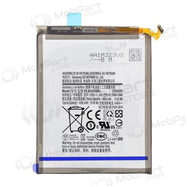 Samsung A505 Galaxy A50 2019 / A305 Galaxy A30 2019 (EB-BA505ABU) baterija / akumulators (4000mAh)