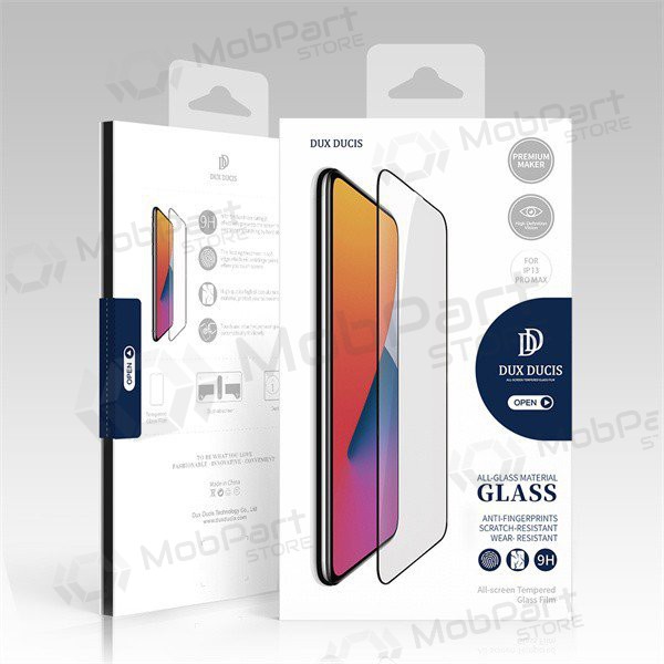 LCD apsauginis stikliukas Dux Ducis Xiaomi Redmi Note 12 Pro 5G/Poco X5 Pro 5G melns