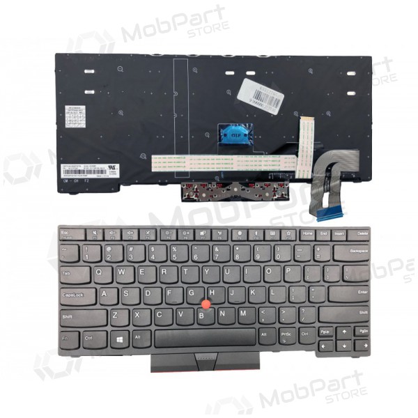 Lenovo: E480 L480 T480S klaviatūra