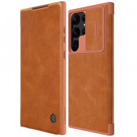 Maciņš Nillkin Qin Leather Samsung A346 A34 5G melns