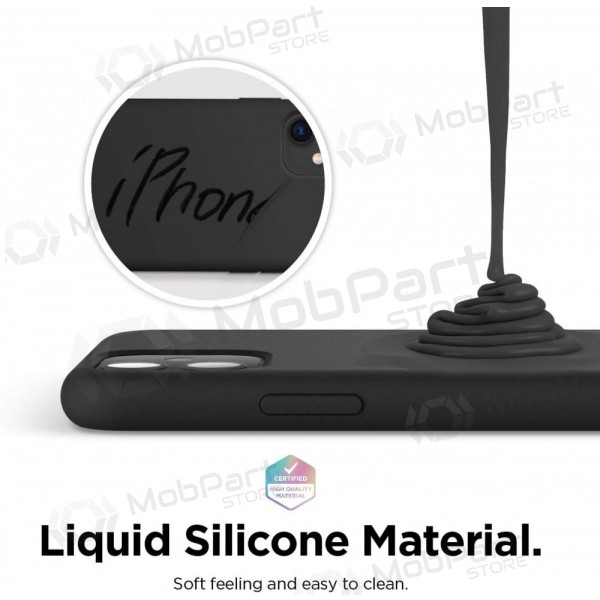 Maciņš Liquid Silicone 1.5mm Apple iPhone 14 melns