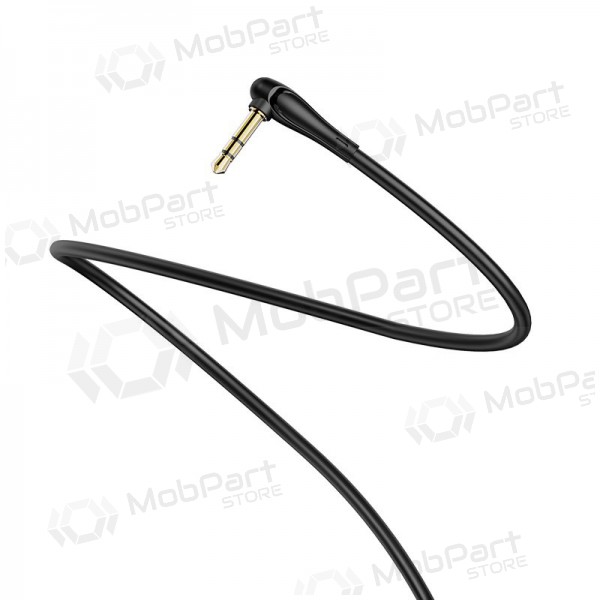 Audio adapteris Hoco UPA14 AUX 3,5mm į 3,5mm (melns)