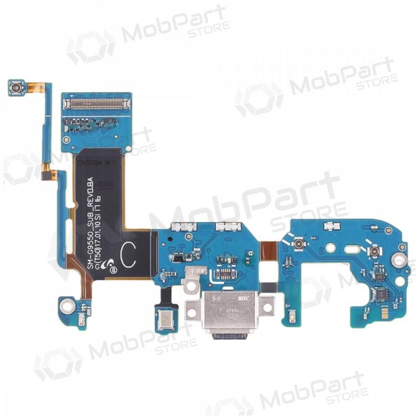 Samsung G955F Galaxy S8+ uzlādes ligzda un mikrofona šleife