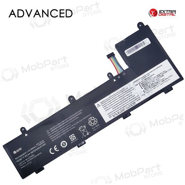 Lenovo 00HW043, 3635mAh klēpjdatoru akumulators, Advanced