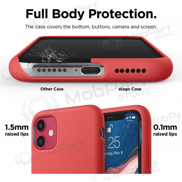 Maciņš Liquid Silicone 1.5mm Apple iPhone 14 Plus sarkans