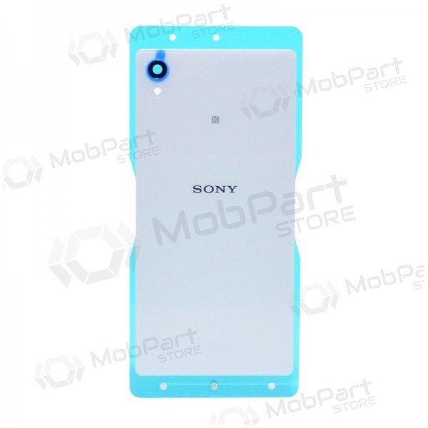 Sony Xperia M4 Aqua E2303 / Xperia M4 Aqua E2306 / Xperia M4 Aqua E2353 aizmugurējais baterijas vāciņš (balts)