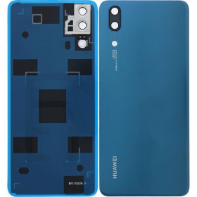 Huawei P20 aizmugurējais baterijas vāciņš (zils) (service pack) (oriģināls)