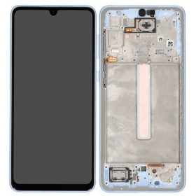 Samsung A336 Galaxy A33 5G 2022 ekrāns (zils) (ar rāmīti) (service pack) (oriģināls)