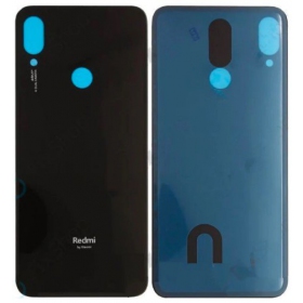 Xiaomi Redmi Note 7 aizmugurējais baterijas vāciņš (melns)