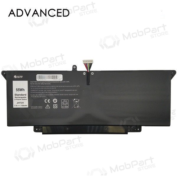 DELL JHT2H, 7100mAh klēpjdatoru akumulators, Advanced