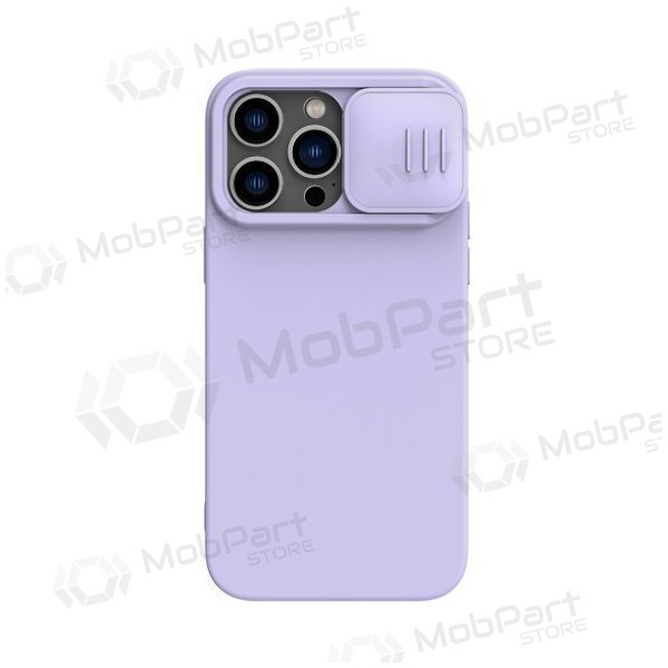 Apple iPhone 15 Pro vāciņš „Nillkin Silicone“ (šviesiai violets)