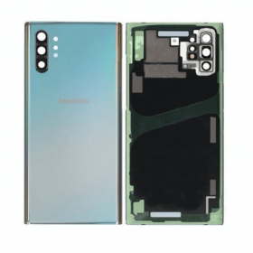 Samsung N975F Galaxy Note 10 Plus aizmugurējais baterijas vāciņš (Aura Glow) (lietots grade B, oriģināls)