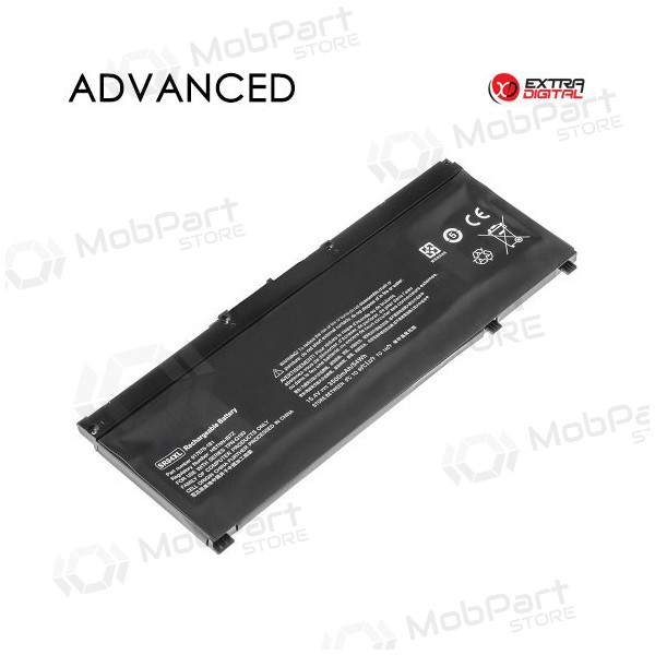 HP SR04XL, 4380mAh klēpjdatoru akumulators, Advanced