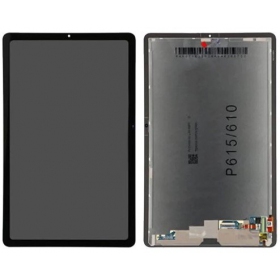 Ekranas Samsung P610/P615 Tab S6 Lite 2020/P613/P619 Tab S6 Lite 2022 su lietimui jautriu stikliuku Black (Refurbished) ORG