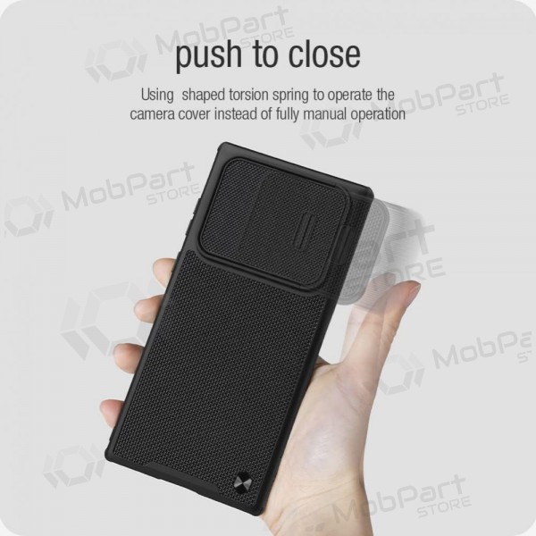 Maciņš Nillkin Textured Case Xiaomi Redmi Note 12 Pro 5G/Poco X5 Pro 5G melns