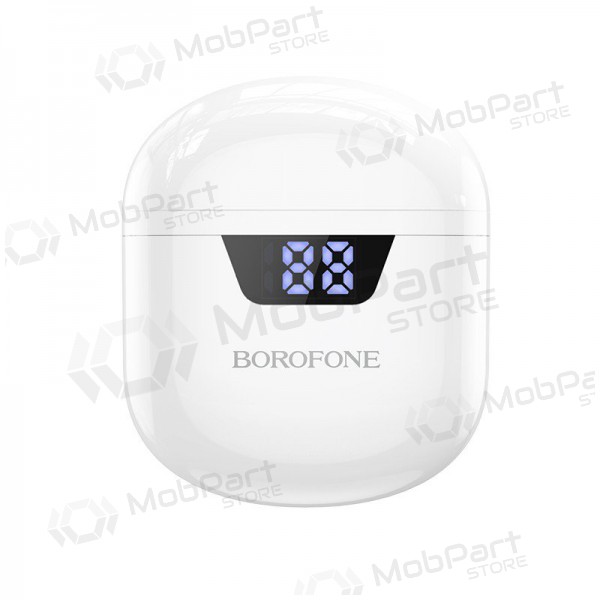 Bezvadu brīvroku aprīkojums Borofone BW05 Pure TWS (balta)