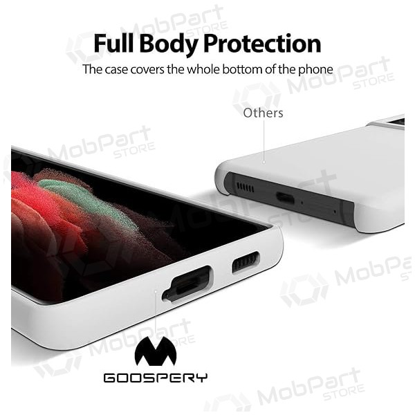 Maciņš / vāciņš Mercury Silicone Case Samsung S721 S24 FE akmens krāsa Maciņš / vāciņš Mercury Silicone Case Samsung S721 S24 FE akmens krāsa