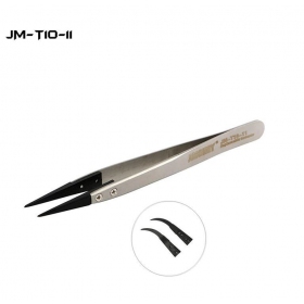 Metāla antistatisks pincete Jakemy JM-T10-11 ESD (replaceable head)