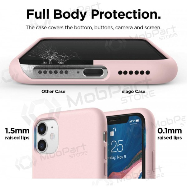 Maciņš Liquid Silicone 1.5mm Apple iPhone 14 Pro rozā