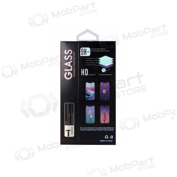 LCD apsauginis stikliukas 6D Samsung S931 S25 melns