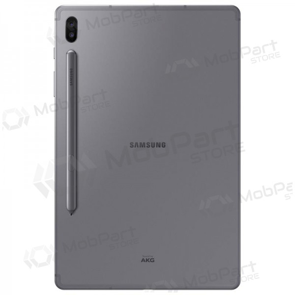 Samsung T860 Galaxy Tab S6 (2019) aizmugurējais baterijas vāciņš (pelēks) (lietots grade B, oriģināls)