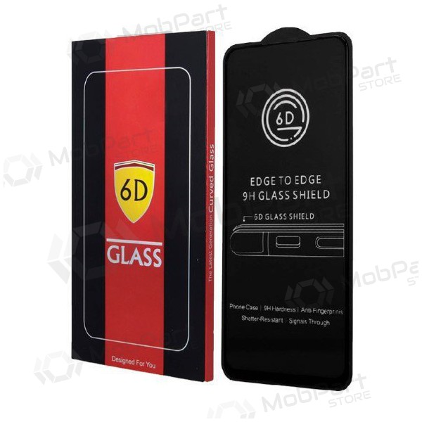 LCD apsauginis stikliukas 6D Samsung A256 A25 5G melns