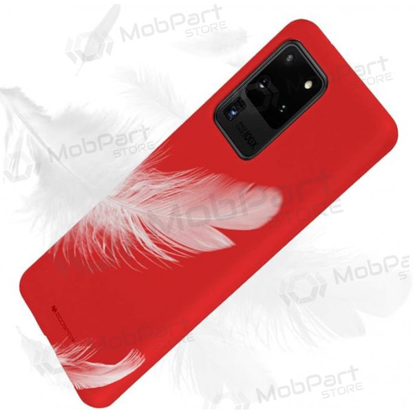 Samsung G988 Galaxy S20 Ultra maciņš Mercury Goospery "Soft Feeling Jelly Case" (sarkans) Samsung G988 Galaxy S20 Ultra maciņš Mercury Goospery "Soft Feeling Jelly Case" (sarkans)