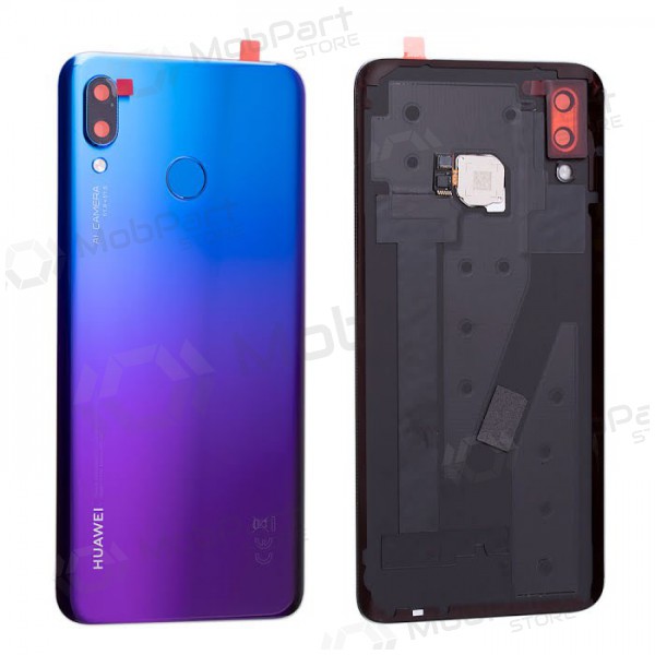 Huawei Nova 3 aizmugurējais baterijas vāciņš violets (Iris Purple) (lietots grade C, oriģināls)