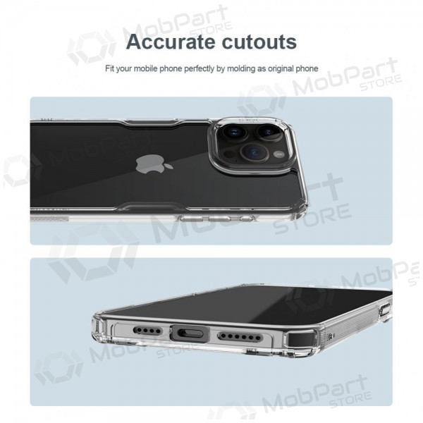 Maciņš Nillkin Nature TPU Ultra Slim paredzēts iPhone 12 Mini caurspīdīgs