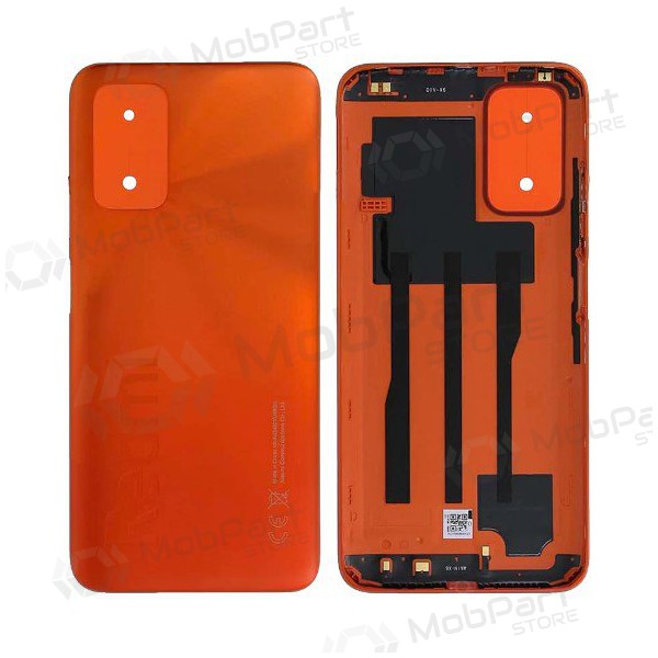 Xiaomi Redmi 9T aizmugurējais baterijas vāciņš (oranžinis)