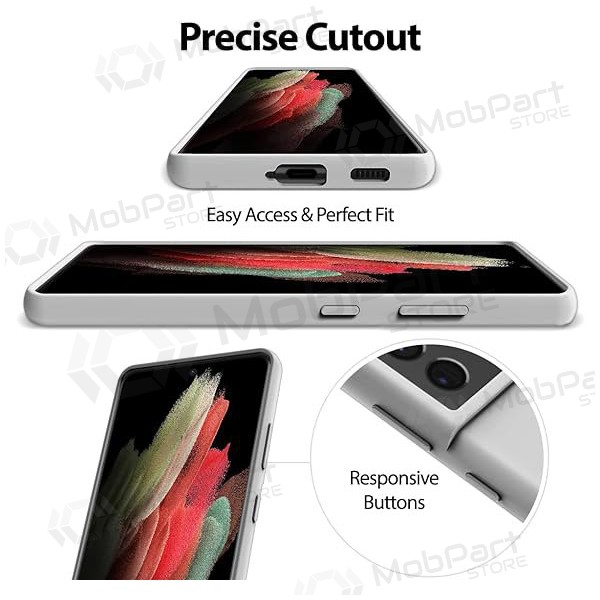 Maciņš / vāciņš Mercury Silicone Case Samsung S721 S24 FE akmens krāsa Maciņš / vāciņš Mercury Silicone Case Samsung S721 S24 FE akmens krāsa