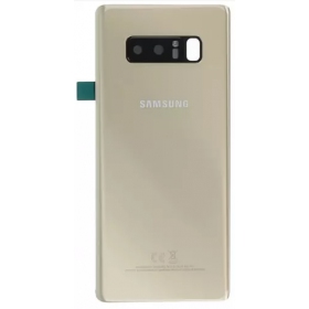 Samsung N950F Galaxy Note 8 aizmugurējais baterijas vāciņš zelta (Maple Gold) (lietots grade C, oriģināls)