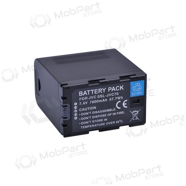 JVC SSL-JVC70 7800mAh fotokameras baterija / akumulators