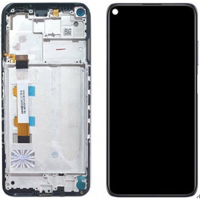 Xiaomi Redmi Note 9T ekrāns (melns) (ar rāmīti) (service pack) (oriģināls)