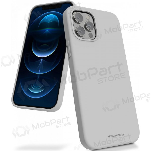 Apple iPhone 11 maciņš Mercury Goospery "Silicone Case" (akmens krāsa)