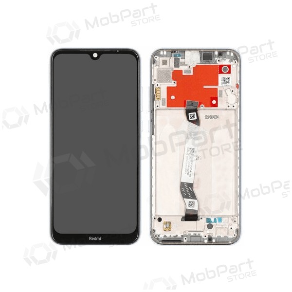 Xiaomi Redmi Note 8T ekrāns (balts) (ar rāmīti) (oriģināls)