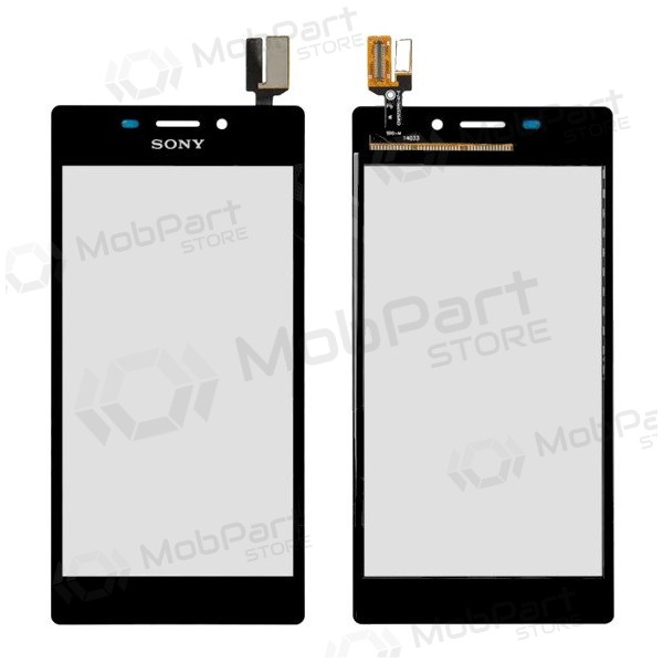 Sony D2302 Xperia M2 Dual / D2303 Xperia M2 / D2305 Xperia M2 / D2306 Xperia M2 liečiamas stikliukas (melns)