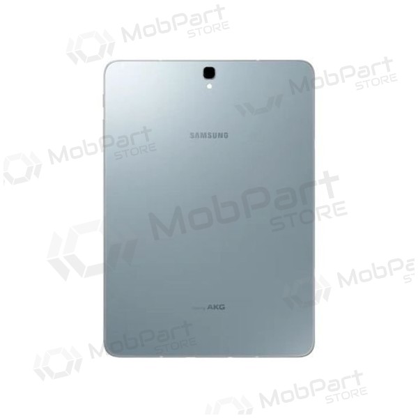 Samsung T820 Galaxy Tab S3 9.7 (2017) aizmugurējais baterijas vāciņš (sudraba) (lietots grade B, oriģināls)