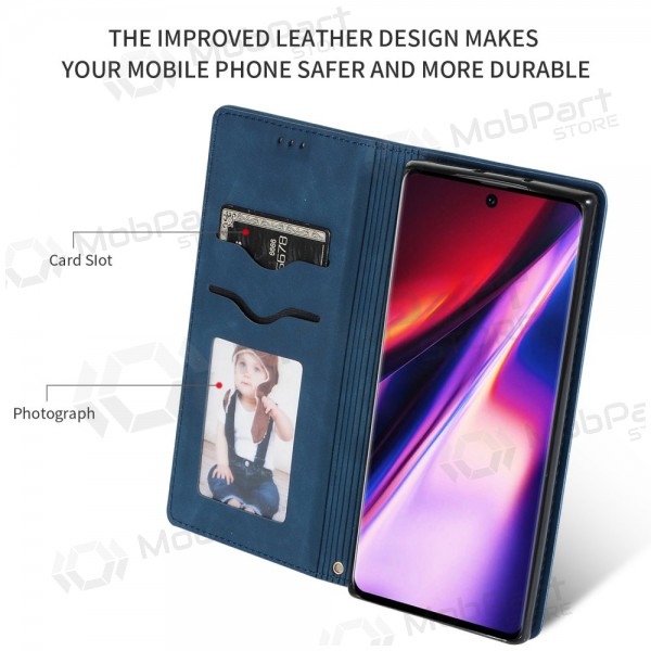 Maciņš / vāciņš Business Style Samsung S938 S25 Ultra tumši zils