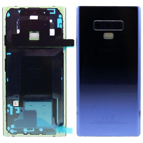 Samsung N960F Galaxy Note 9 aizmugurējais baterijas vāciņš zils (Ocean Blue) (lietots grade B, oriģināls)